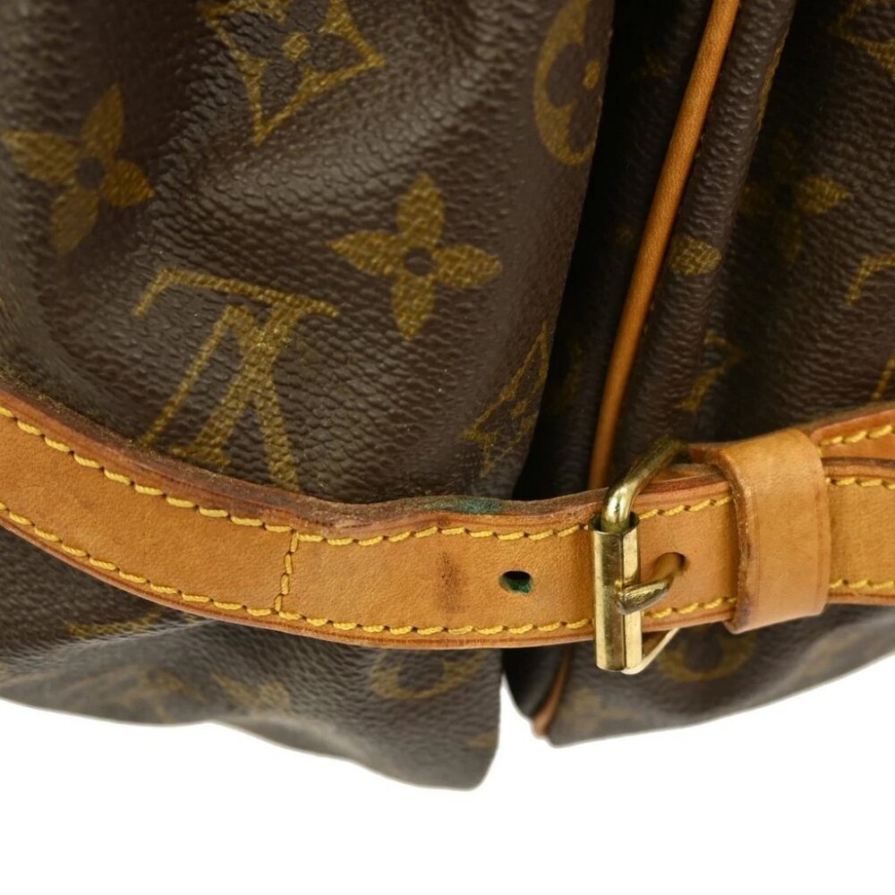 BUYIT LOUIS VUITTON SAUMUR 35 SHOULDER BAG MONOGRAM M42254 AR0922 YQ05265 - Picture 13 of 13